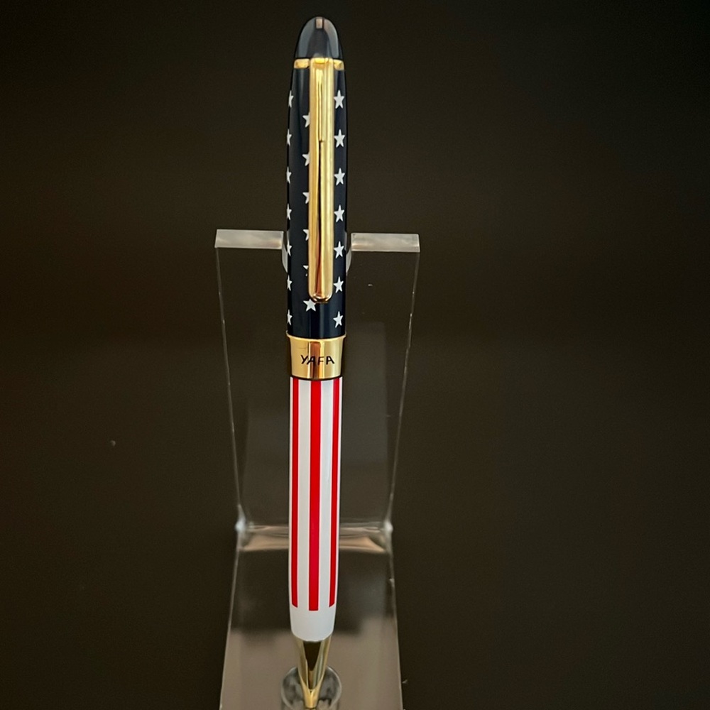 *RARE* YAFA Stars & Stripes Ballpoint Pen